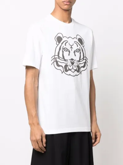 Tiger Head print T-shirt | Kenzo 
