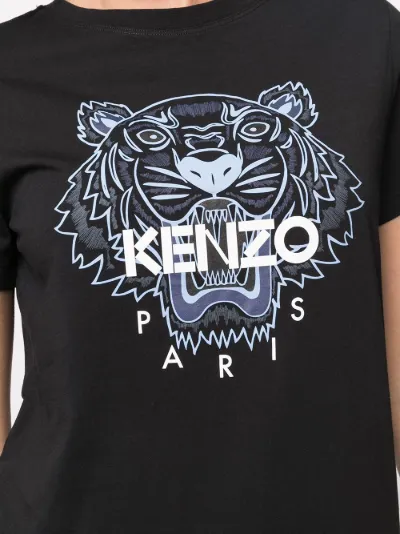 kenzo tiger logo t shirt