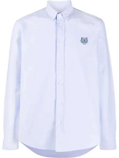 kenzo embroidered shirt
