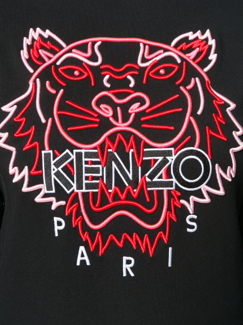 kenzo tiger logo sweatshirt