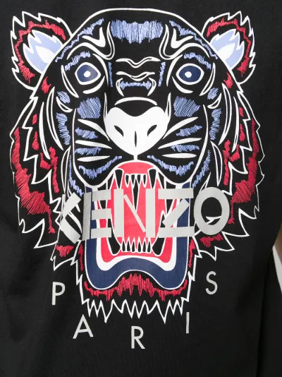 Tiger Logo T Shirt Kenzo Eraldo Com