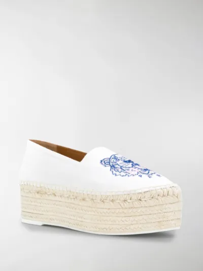kenzo platform espadrilles