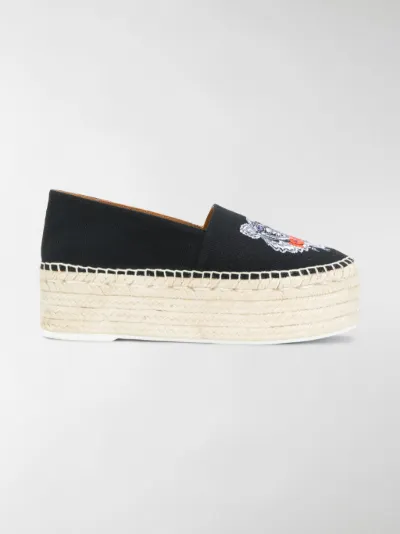 kenzo platform espadrilles