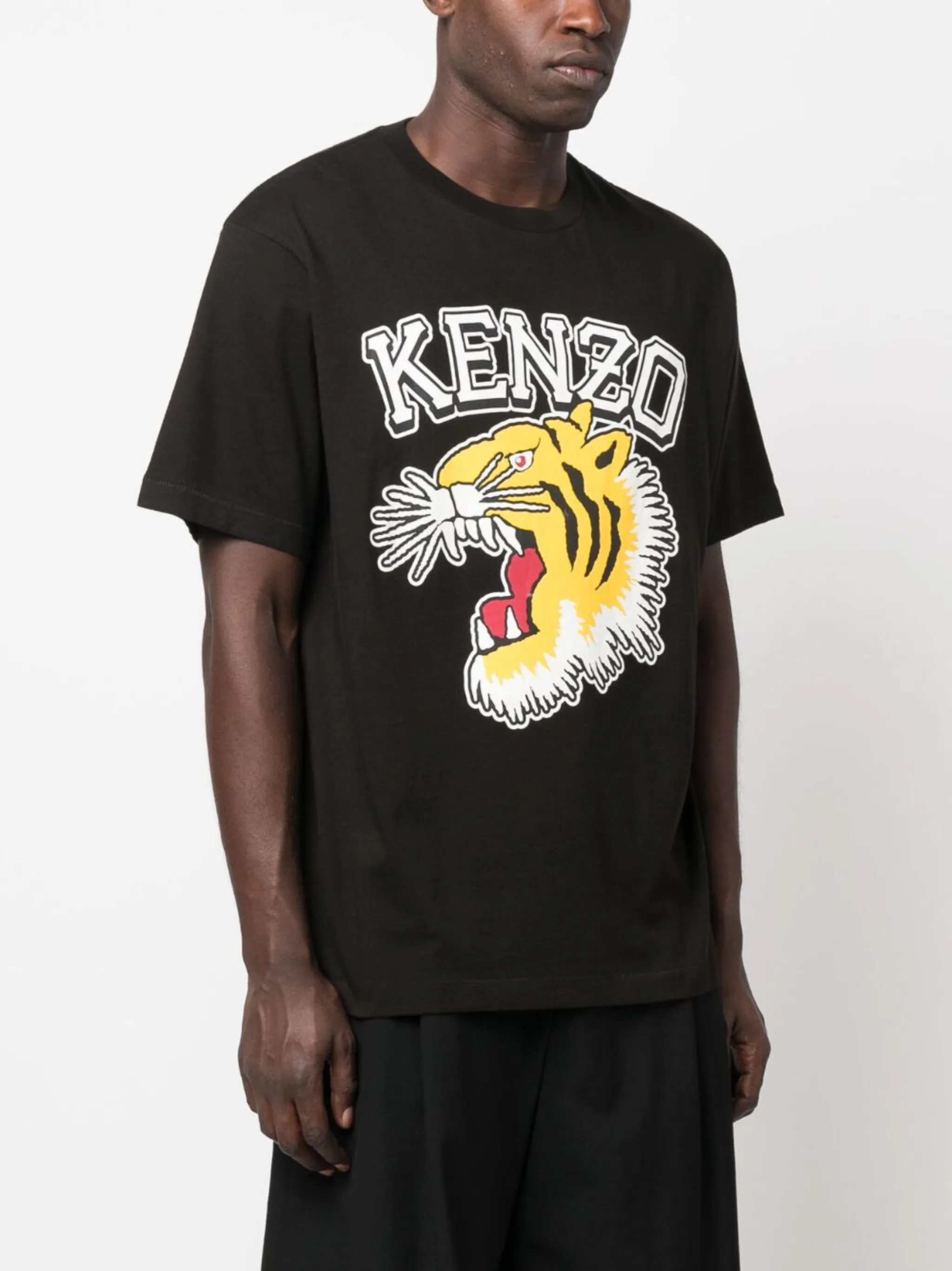 tigerprint cotton Tshirt Kenzo
