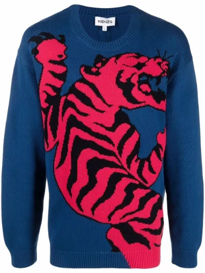 tiger print sweatshirt