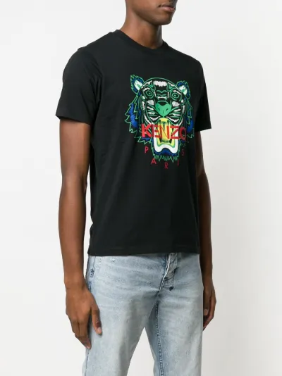 Kenzo Tiger print T-shirt black | MODES