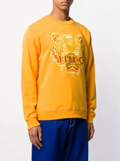 orange kenzo sweatshirt