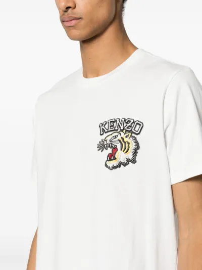 Varsity Jungle cotton T shirt Kenzo Eraldo