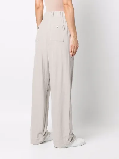 logo-print wide-leg track pants 