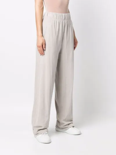 logo-print wide-leg track pants 