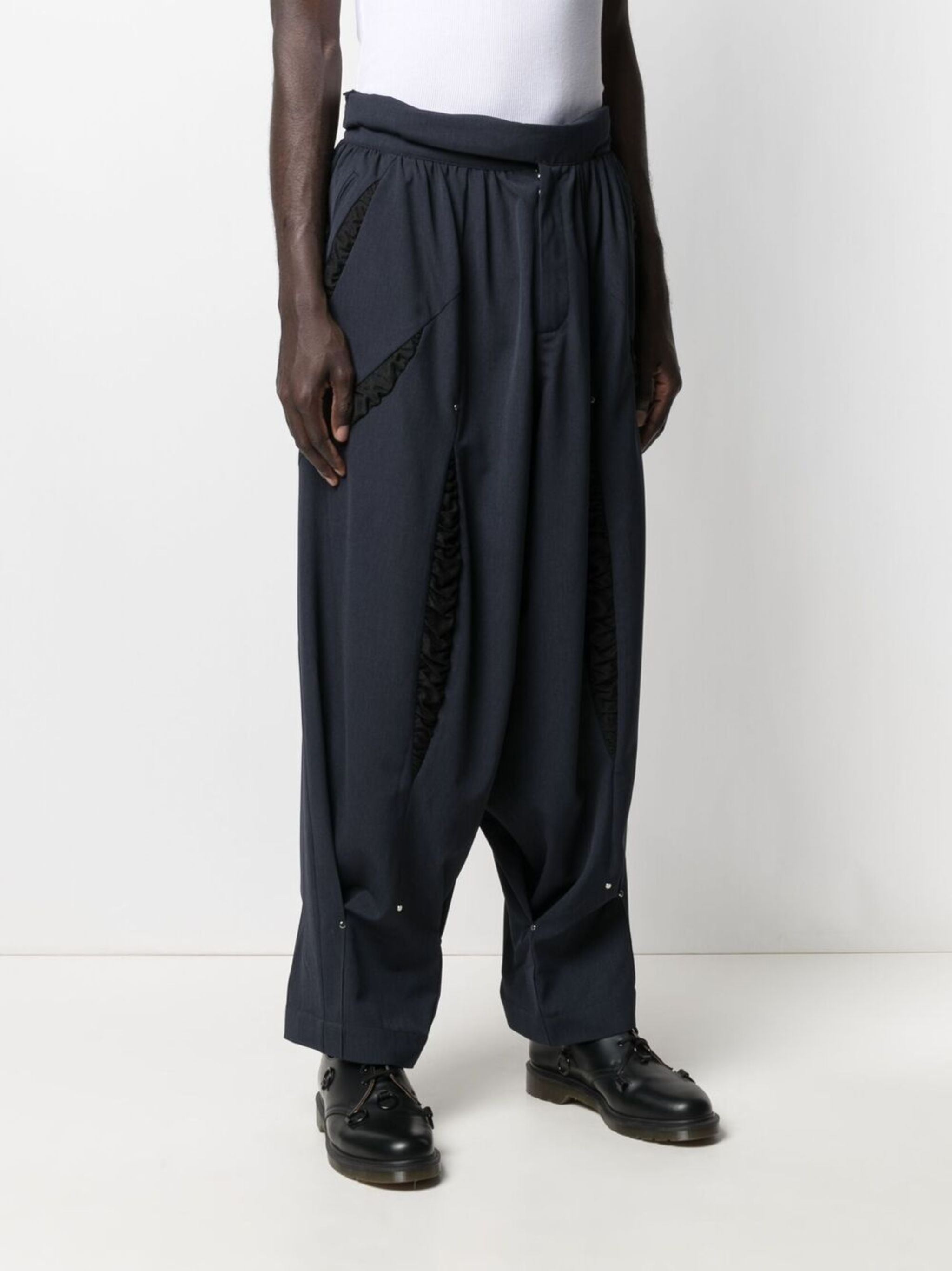 Kiko Kostadinov loose-fit cotton trousers | Eraldo.com US