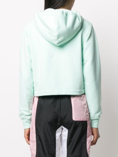 drawstring hem hoodie