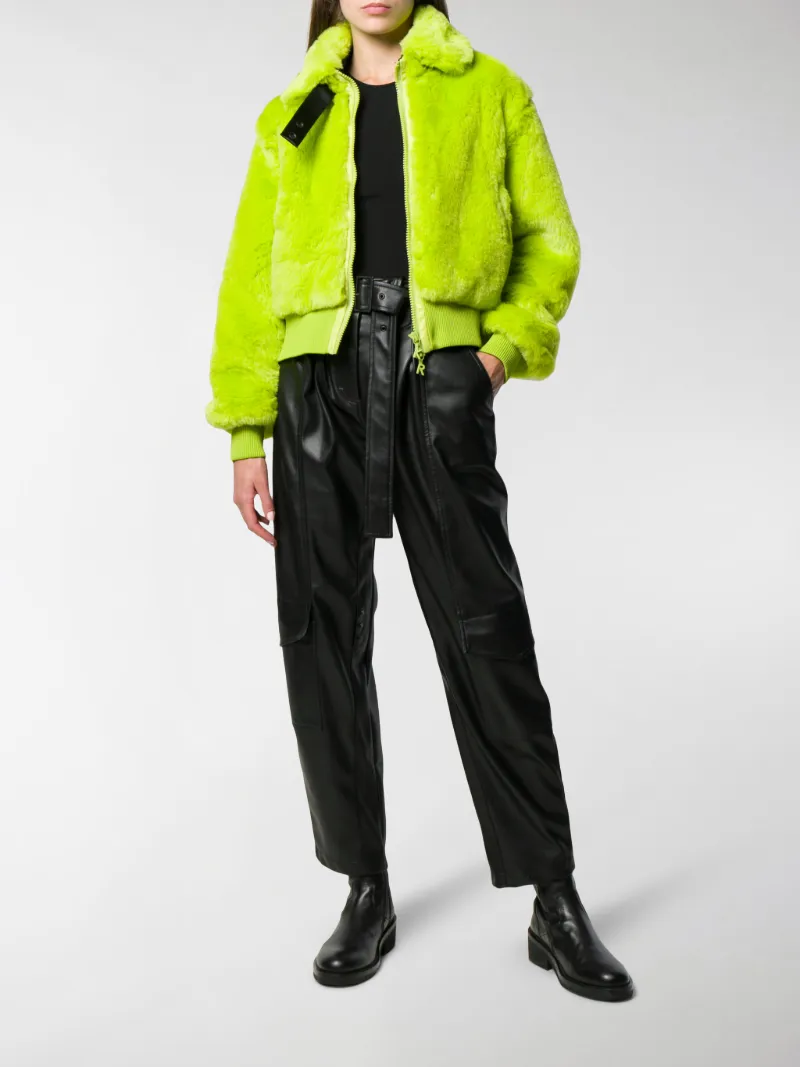 smiley bomber jacket