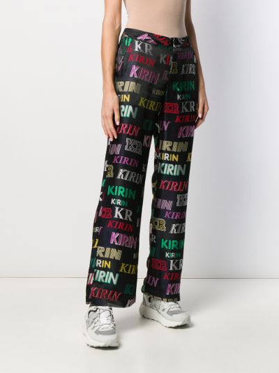 Logo Print Pyjama Trousers Kirin Eraldo Com