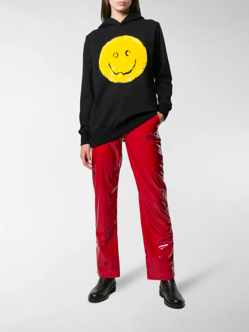 Kirin Pantaloni in vernice rosso | MODES