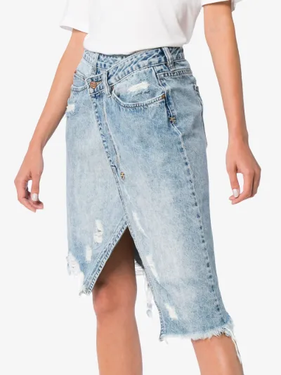 ksubi wrap denim skirt