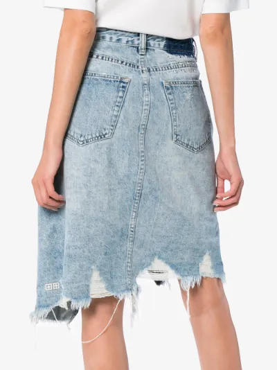 ksubi rap midi skirt