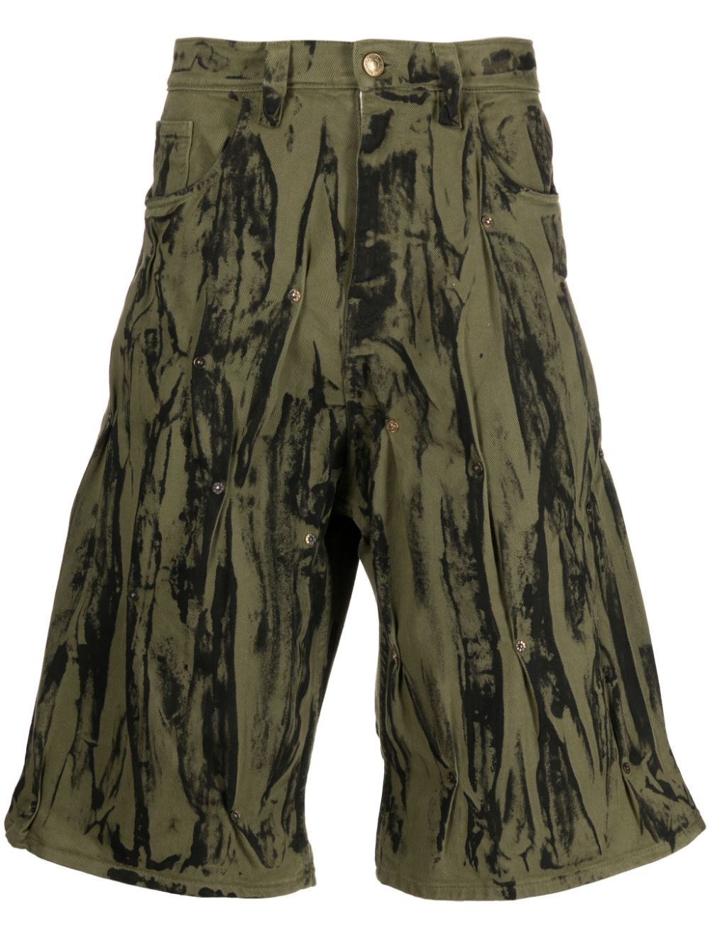 Kuwalla Brushed Camo Shorts - Underground Clothing