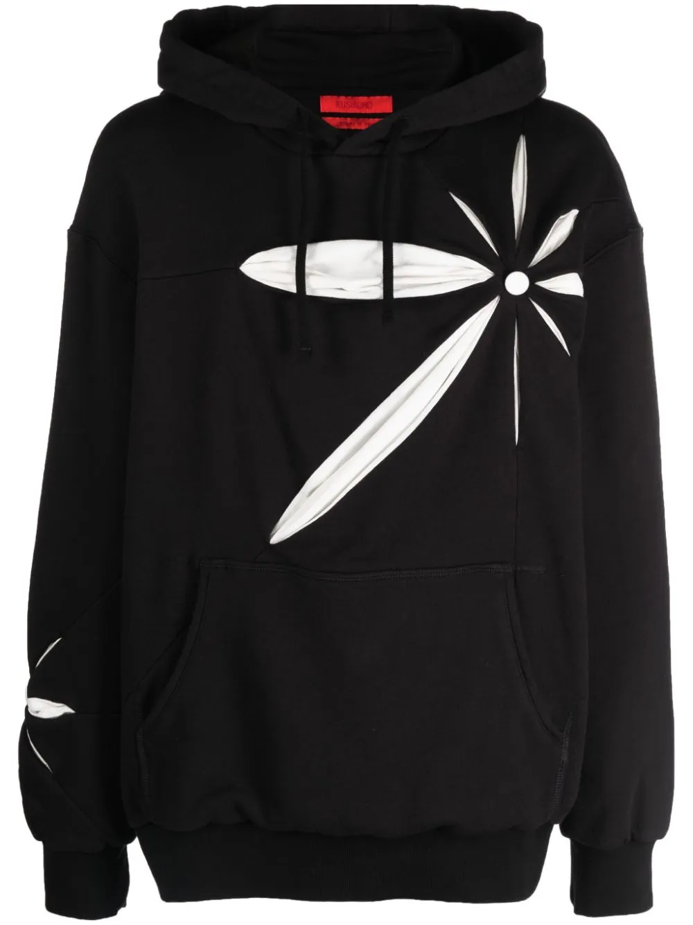 【KUSIKOHC】 ORIGAMI HOODIE BLACKフーディ 送関込 KUSIKOHC Origami cotton hoodie | Eraldo.com FR