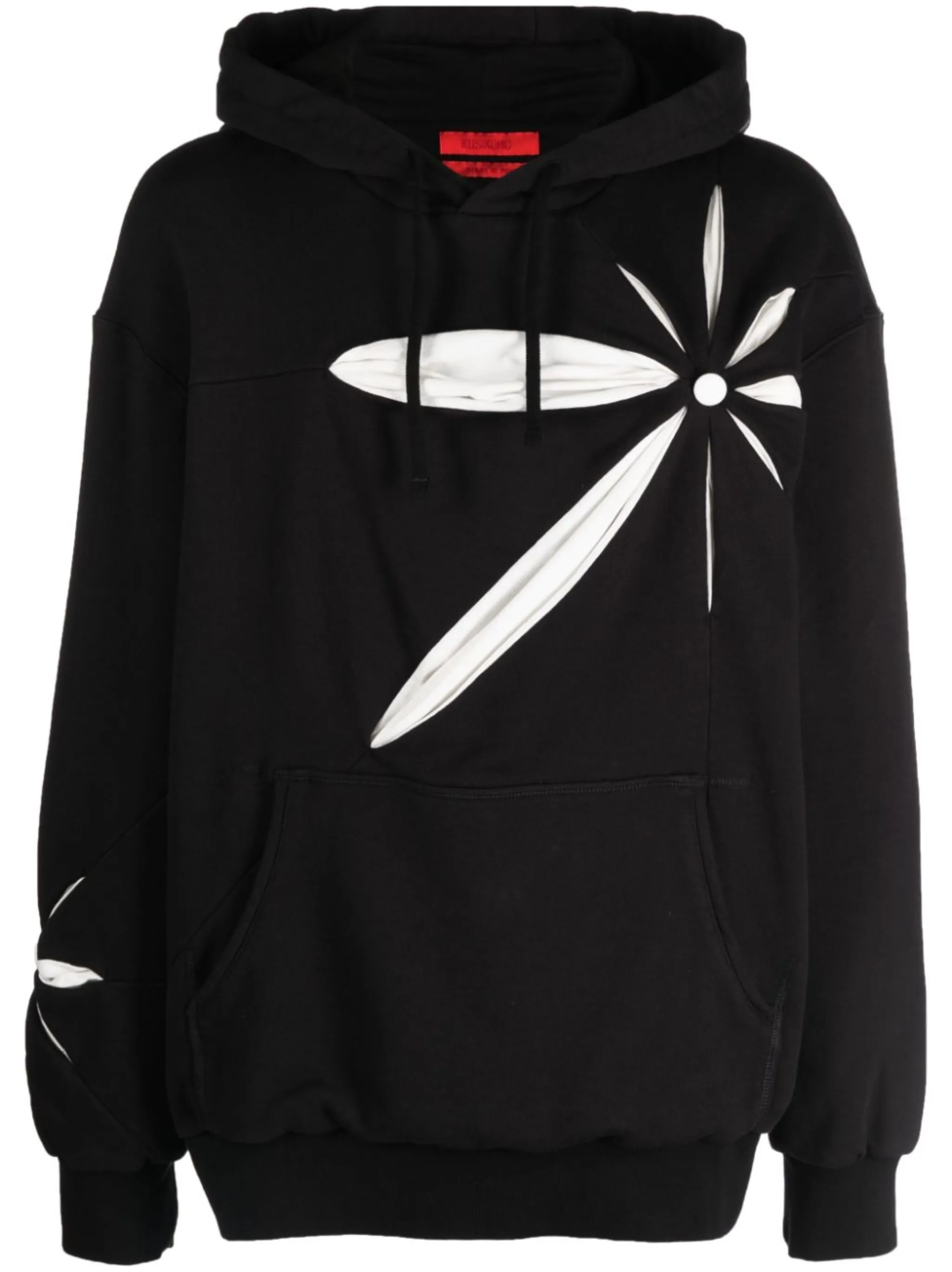 【KUSIKOHC】 ORIGAMI HOODIE BLACKフーディ 送関込 ORIGAMI HOODIE