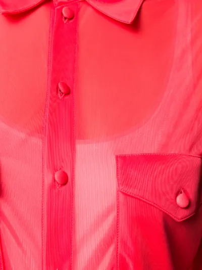 sheer long sleeve undershirt