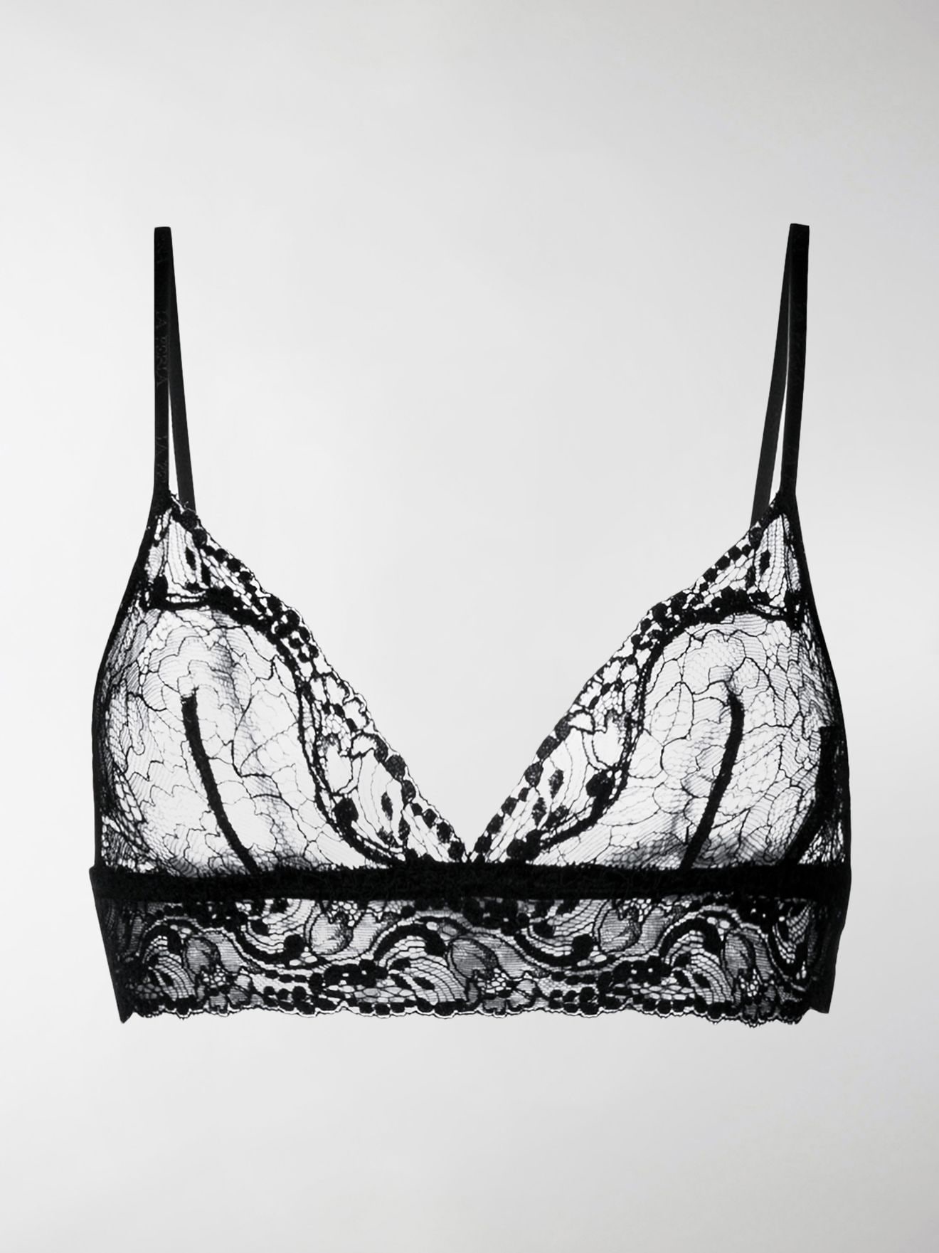 La Perla Freedom triangle bra black | MODES