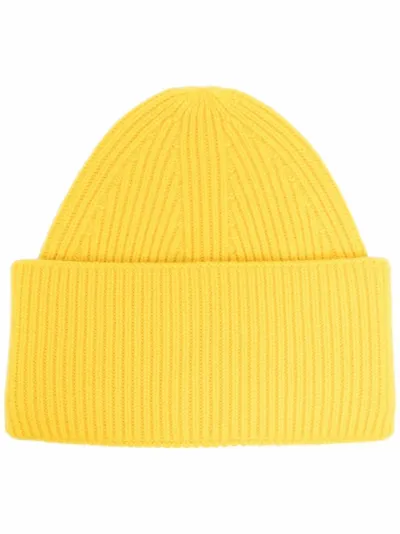 ribbed-knit cashmere beanie | Laneus 