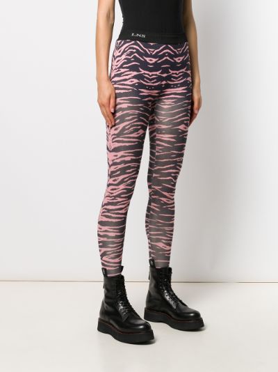 tiger-print leggings, Laneus