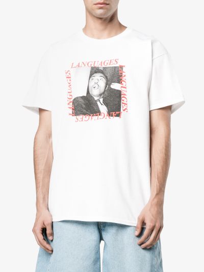 Languages Little Richard print t-shirt | Browns