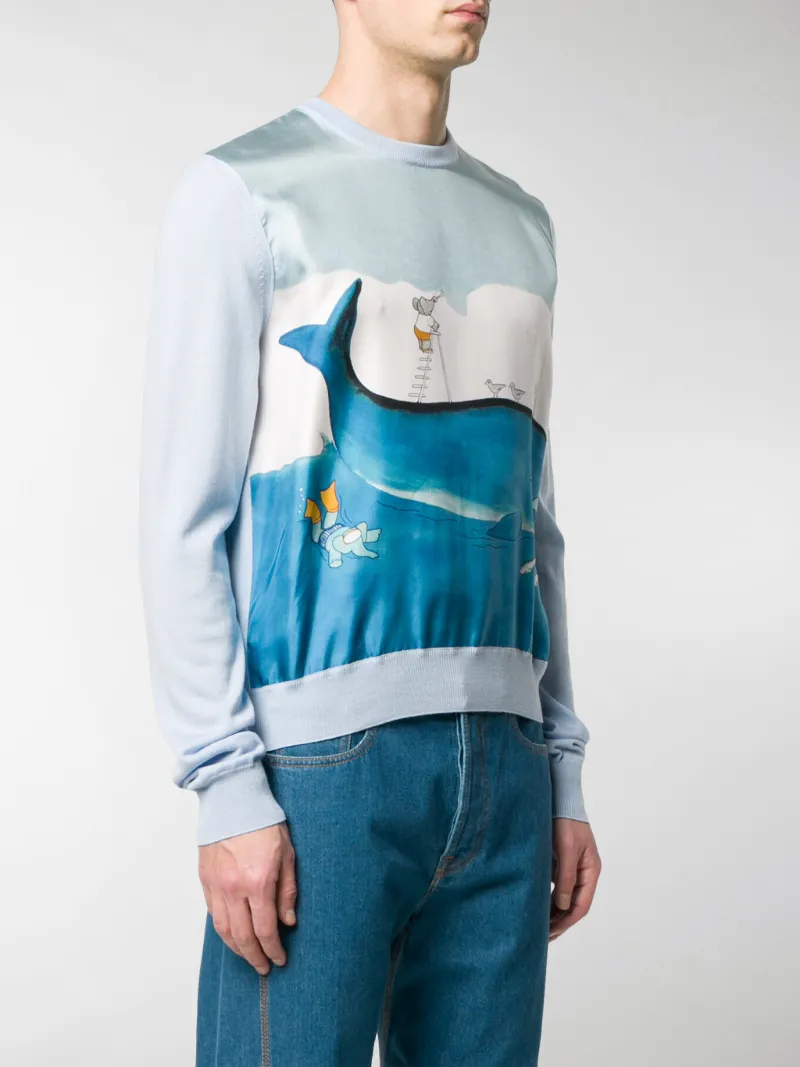 lanvin elephant t shirt
