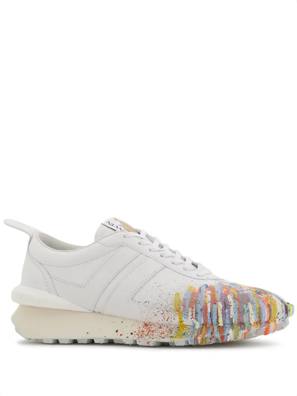 lanvin sneakers paint