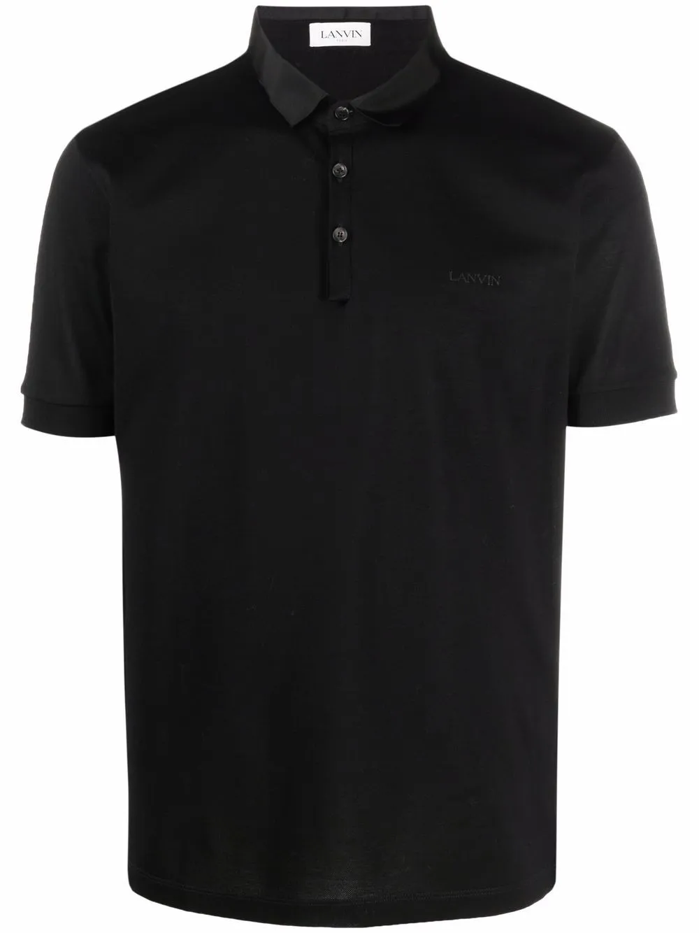 Lanvin satin collar polo shirt Eraldo TK