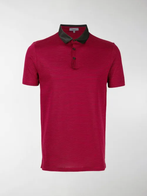 Lanvin - striped polo shirt