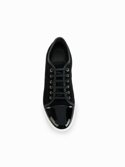 lanvin toe capped sneakers