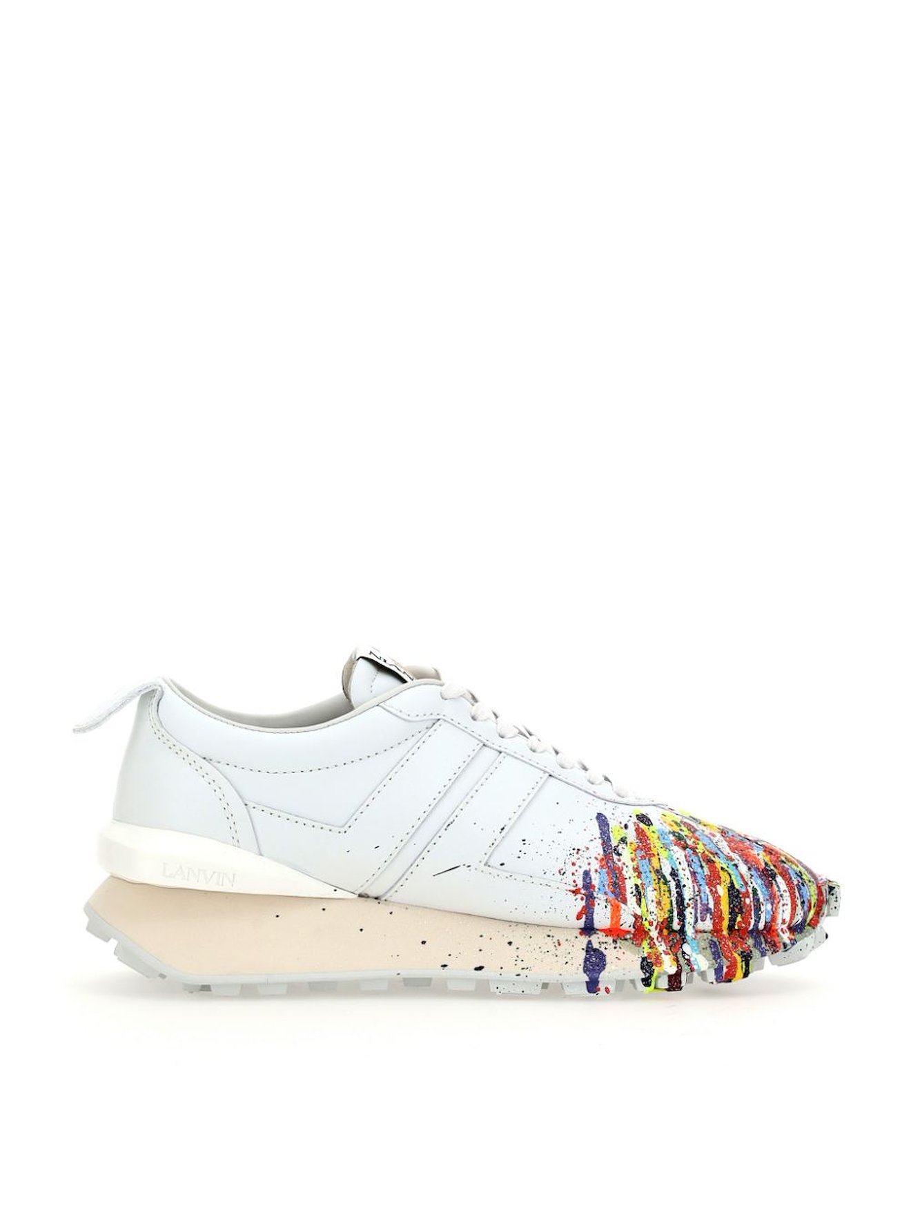 lanvin sneakers paint
