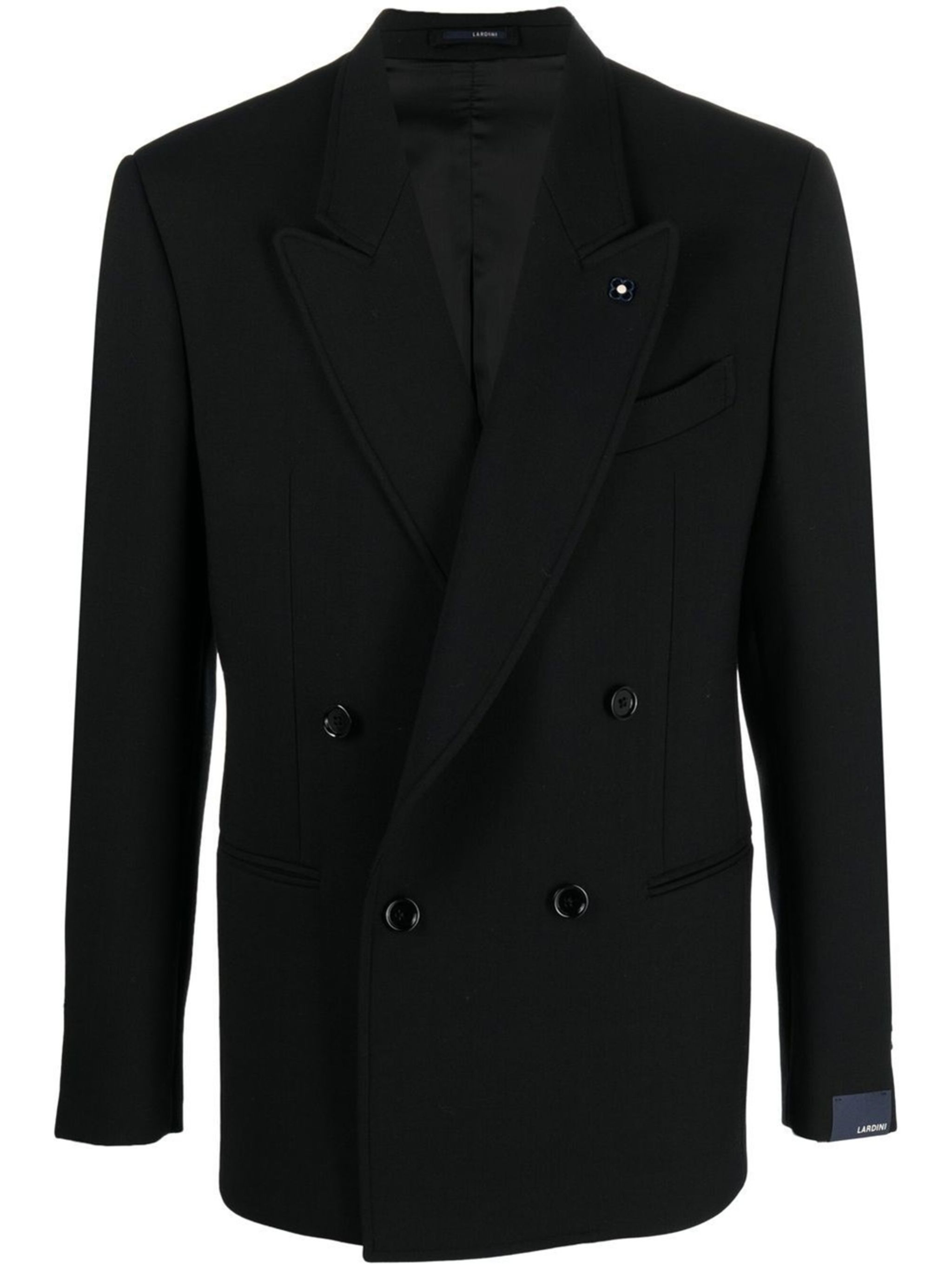 double-breasted wool blazer | Lardini | Eraldo.com US