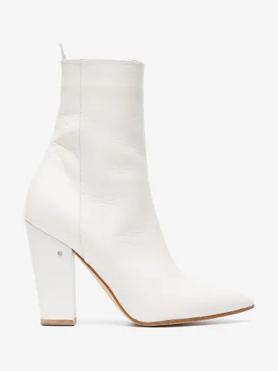 laurence dacade white boots