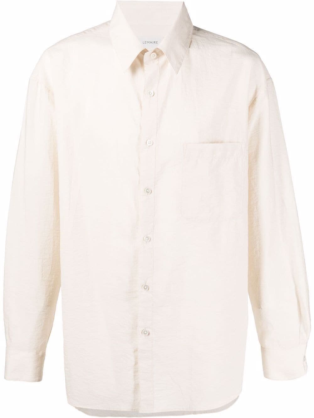 chest patch-pocket shirt | Lemaire ...