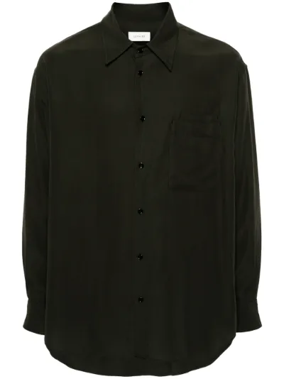 LEMAIRE double-pocket lyocell shirt | Eraldo.com KR