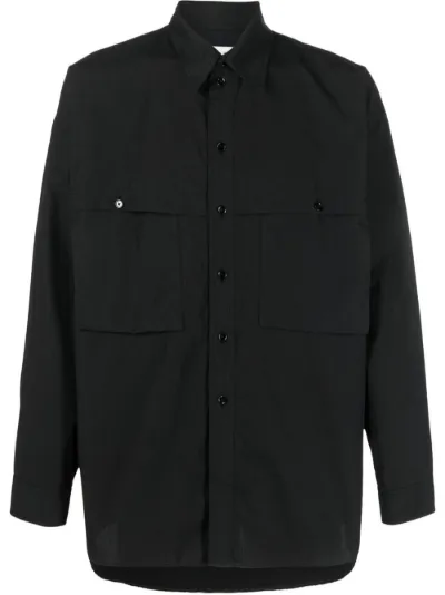 flap-pocket cotton shirt | Lemaire 