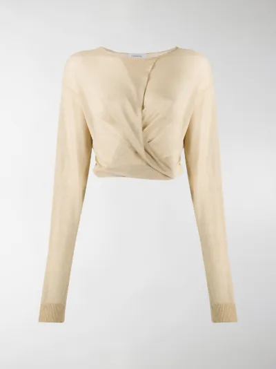 lemaire cardigan dress