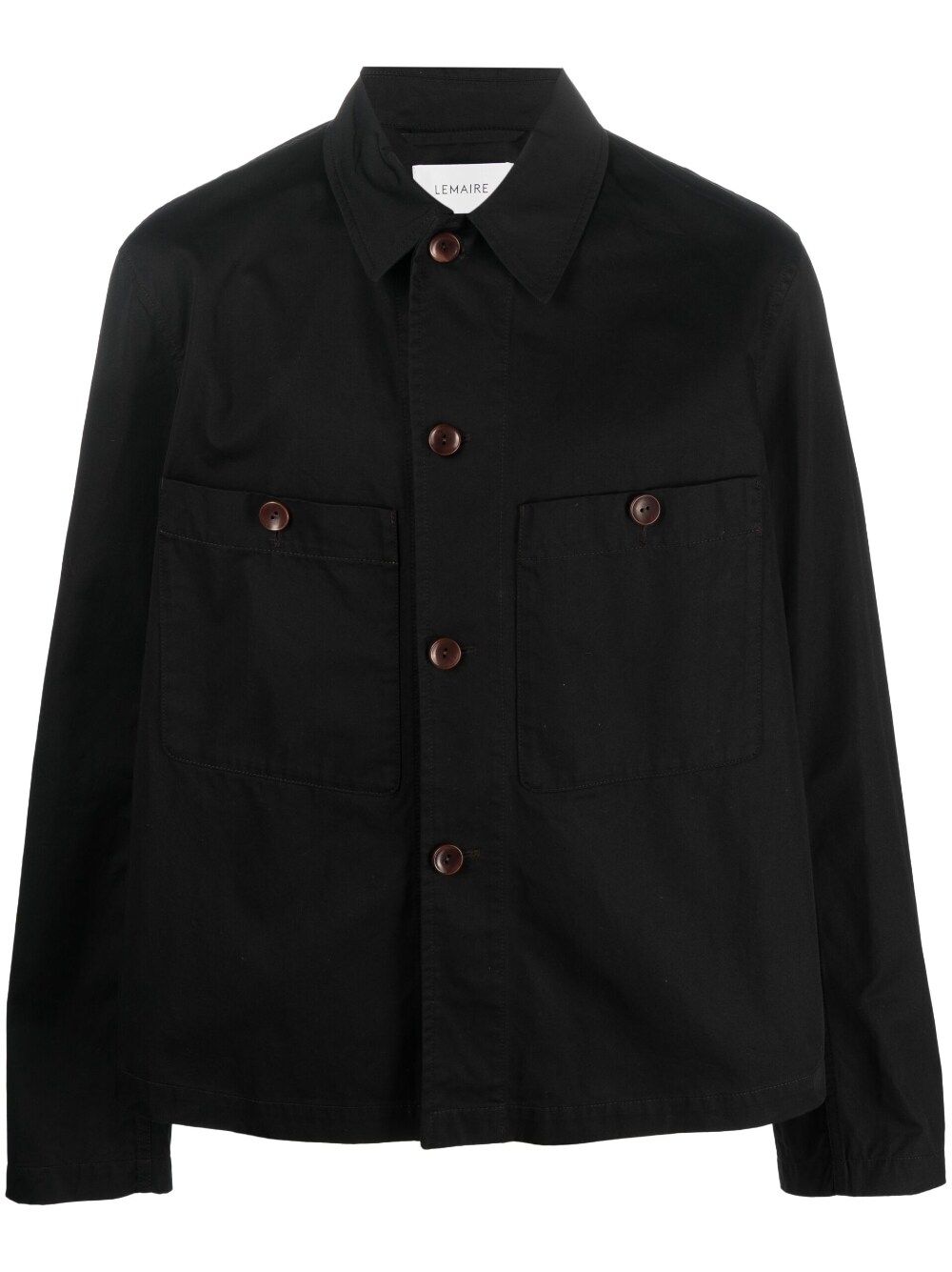 military-inspired cotton overshirt | Lemaire | Eraldo.com