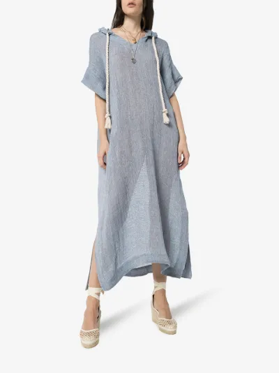hooded kaftan