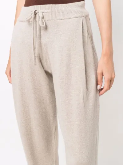 drawstring cashmere track pants | Lisa 
