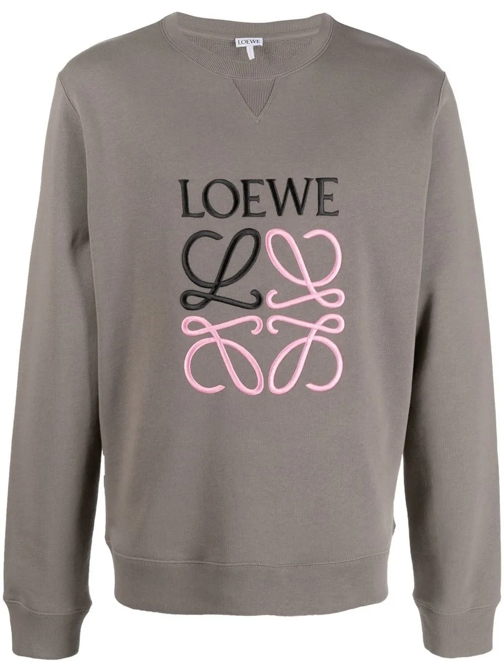 Loewe anagram embroidered sweatshirt Clearance