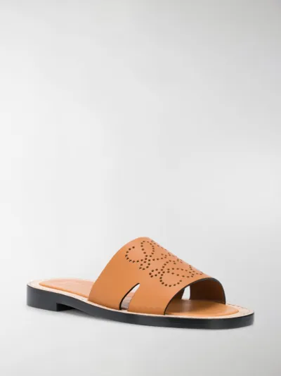 loewe flat sandals