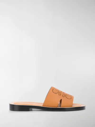 loewe flat sandals