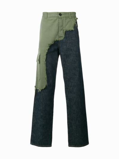 asymmetric cargo jean trousers | LOEWE | Eraldo.com