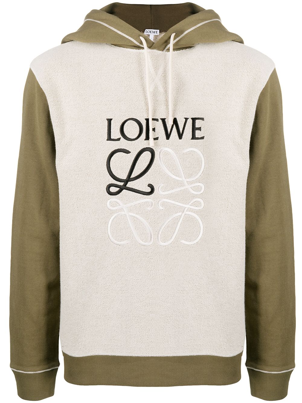 LOEWE embroidered anagram hoodie | Eraldo.com US