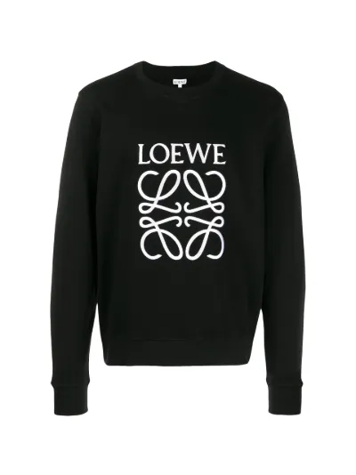 Sweatshirt Logo Embroidery Grey